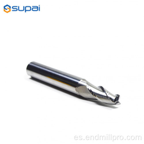 Endmill con tapa especial de carburo sólido personalizado con recubrimiento